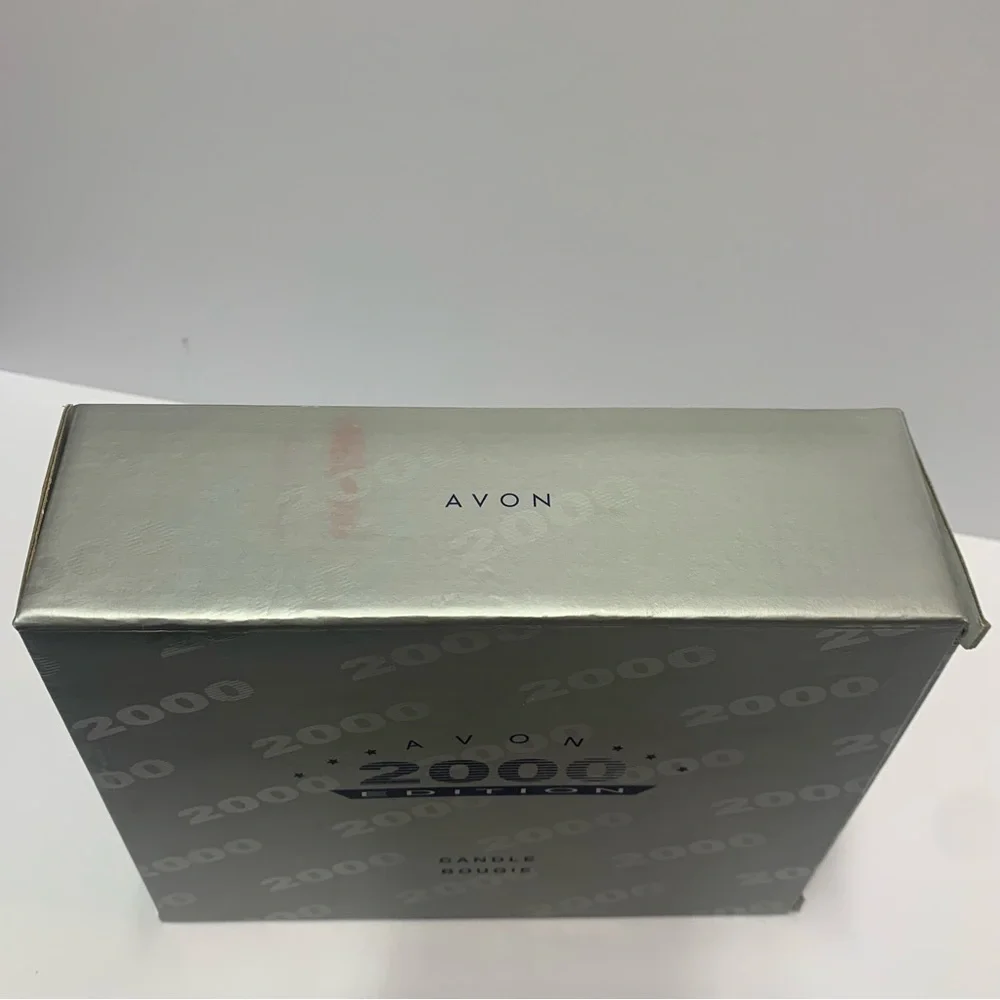 Avon 2000 Edition Y2K Celebration Candle Vintage Millennium Decor